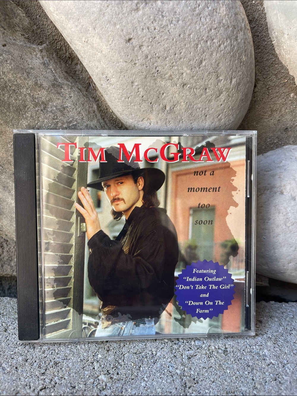 Tim McGraw “Not a Moment Too Soon” Country Music CD 1994